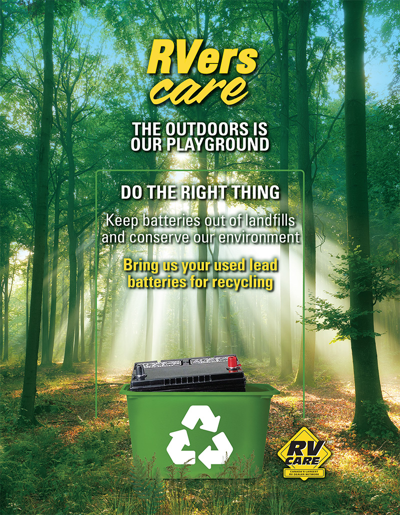 RV BATTERY RECYCLING – Recycle batterie EN