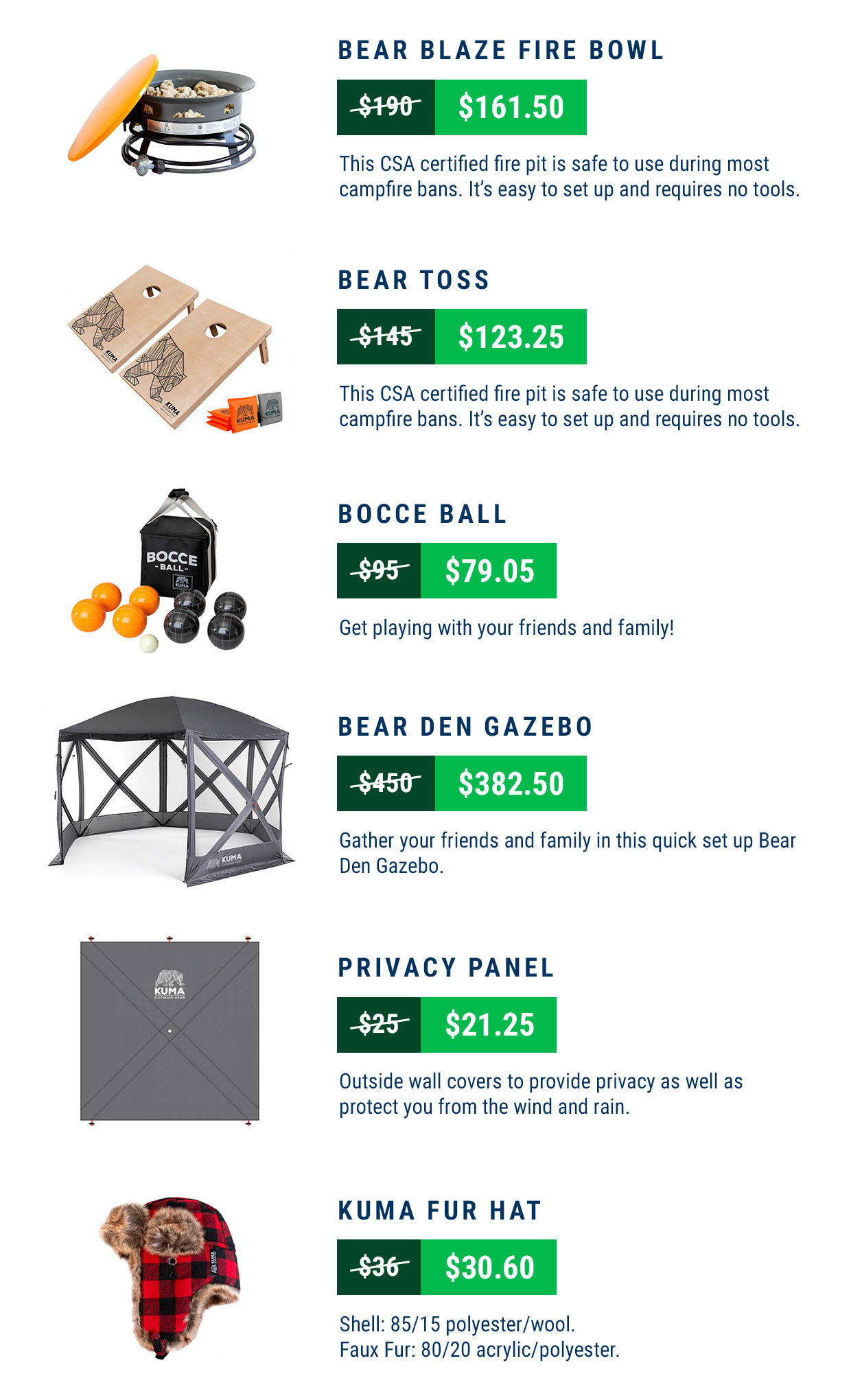 Kuma Outdoor Gear: 15% Off – Nickelbelt Kuma v5 Flyer 1240 04