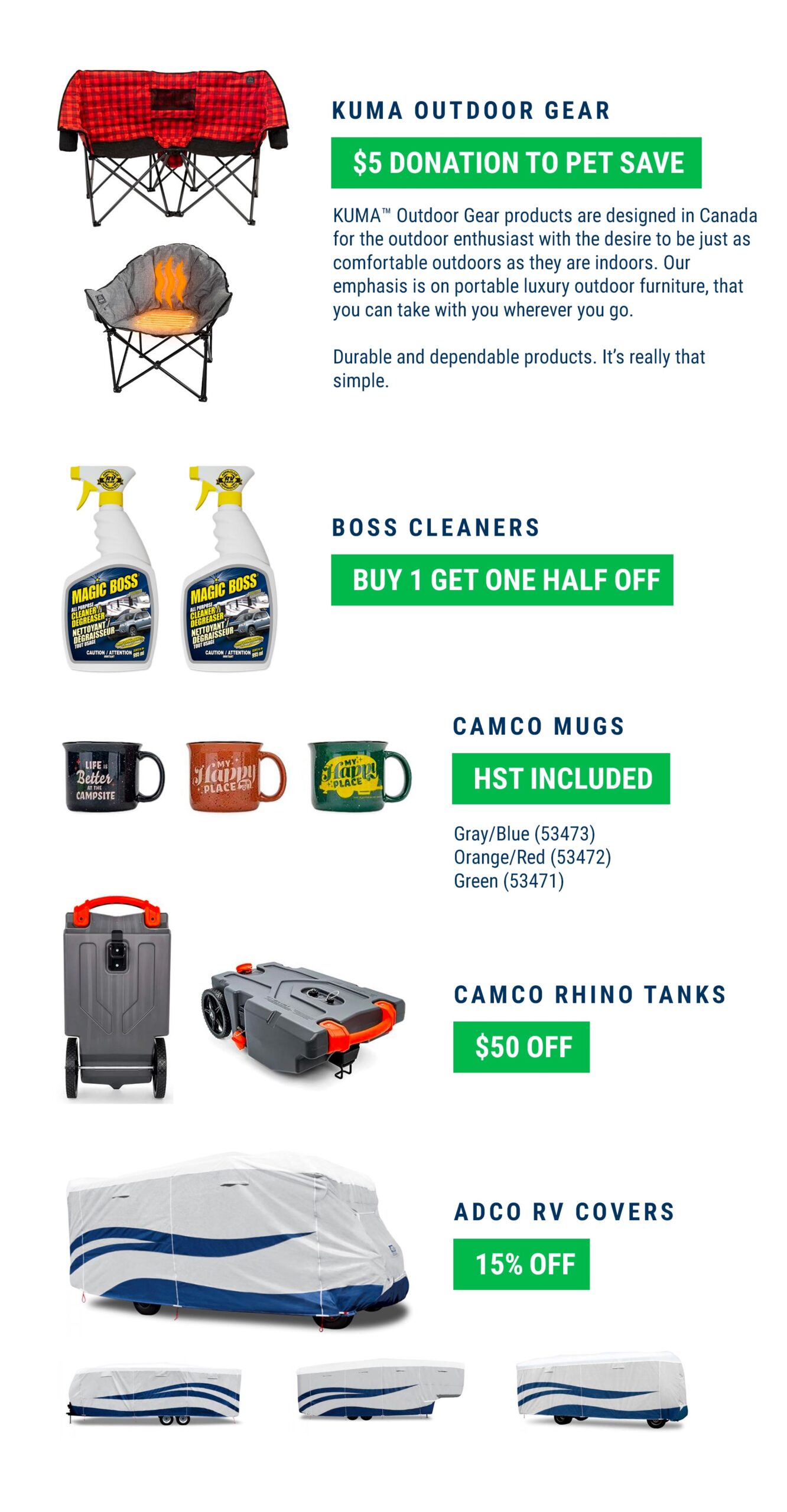 Sales on select accessories – Nickelbelt accessories v3 listing